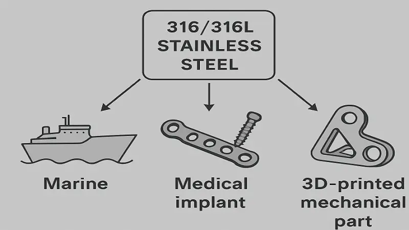 How 316/316L Stainless Steel Shapes Modern Engineering